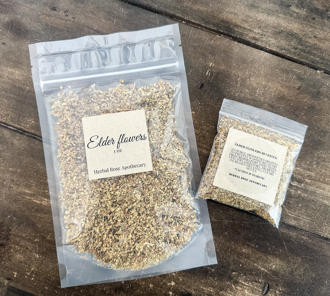 Dried ElderFlowers-0